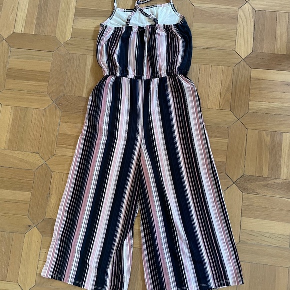 NWT Area Code 407 Gaucho Romper girls size 12 Adorable!! - Picture 3 of 5